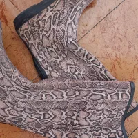 بوت پوست ماری سایز ۳۹ زنانه کفه تخت