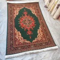 فرش ماشینی کاشان طرح اصیل سبز ۱/۵و۴و۶و۹ متری|فرش|تهران, بازار|دیوار