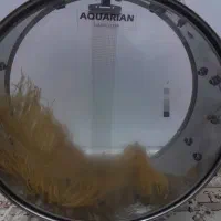 طبل سایدرام اصل پوست شیشه‌ای مخصوص تعزیه و..