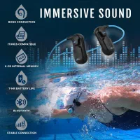 هدفون القائی حرفهای شنا H2O Audio SONAR|لوازم جانبی موبایل و تبلت|تهران, تهراننو|دیوار