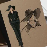 طراح لباس مدل و فشن هستم