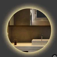 اینه گرد بک لایت و سرویس بهداشتی فروش ویژه