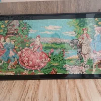 تابلوکوبلن دست دوز|تابلو، نقاشی، عکس|صومعه‌سرا, |دیوار