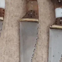 کارد چاقو معاوضه باانگشتر نقره