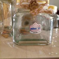 بانکه شیشه ای درپیچی 4بزرگ 4کوچک 1 اشانتیون|ظروف نگهدارنده، پلاستیکی، یک‌بارمصرف|بابلسر, |دیوار