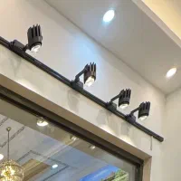 چراغ ریلی ۳ عدد ریل همراه لامپ