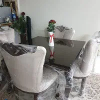 مبلمان استیل ۷نفره و ناهار خوری|مبلمان خانگی و میز عسلی|تهران, امامت|دیوار