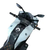 موتور شارژی بزرگ YZF سفید نارنجی دوموتور (اقساط)|اسباببازی|تهران, مسعودیه|دیوار