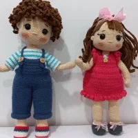 عروسک بافتنی دستساز، سفارشپذیر|اسباببازی|شهرکرد, |دیوار