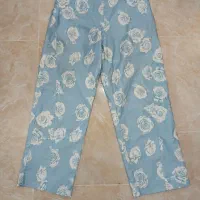 شلوار سایز بزرگ آبی