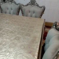 میز ناهار خوری باشش عدد صندلی سلطنتی|میز و صندلی غذاخوری|مرودشت, بیست متری بیمارستان|دیوار