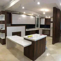 کابینت آشپزخانه هایگلاس/طراحی رایگان/اقساط/تهران