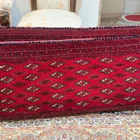 پشتی دستباف سنتی ترکمن