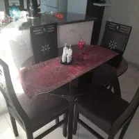 میزناهارخوری ۴نفره|میز و صندلی غذاخوری|اراک, |دیوار