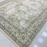 سلین مدادی رنگ و طوسی اسلیمی فرش۱۲۵۰شانه|فرش|بوشهر, |دیوار