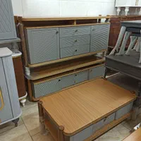 ست کنسول‌کشودار چوبی|بوفه، ویترین، کنسول|کاشان, |دیوار