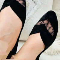 پاپوش روفرشی/مخمل کالجی/مدل کفشی