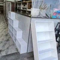 قفسه یا کتابخانه  ۳ و ۴ طبقه صنایع چوب و فلز حنفی