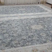 یک جفت فرش ۱۲ متری ۱۲۰۰ شانه طرح افشان