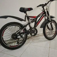 دوچرخه 20 دنده ای کمکدار کوهستانی در حد نو|دوچرخه، اسکیت، اسکوتر|فردیس, قریشی|دیوار