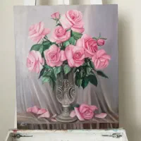 تابلوهای نقاشی/طرح گل|تابلو، نقاشی، عکس|تهران, صادقیه|دیوار