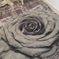 فرش طرح گل رز بسیار زیبا