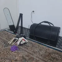 وسایل ناخنکاری و آرایشی (چراغ، کیف، لوازم جانبی)