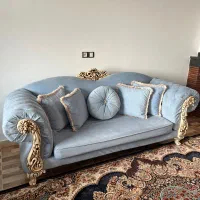 مبل هفت نفره کلاسیک سالم و تمیز