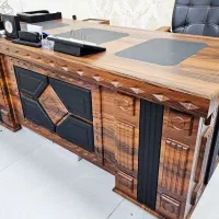 میز مدیریت لاکچری و صندلی