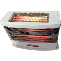 بخاری برقی هیتر فن دار 4شعله تکسان ترموستاتدار|بخاری، هیتر، شومینه|شیراز, گچی|دیوار