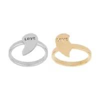 انگشتر قلبی دو تکه|بدلیجات|شیروان (خراسان), |دیوار