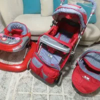 سرویس کالسکه، ۵ تیکه، کاملا سالم و بسیار تمیز