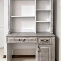 تخت خواب کتابخونه و میز دراور