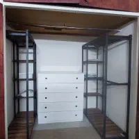 کابینت و کمد دیواری|کتابخانه، شلف، قفسه‌های دیواری|کوچصفهان, |دیوار