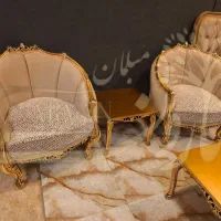 مبلمان مدرن زمرد/لگنی استیل کد 12|مبلمان خانگی و میز عسلی|کرج, محمد آباد|دیوار