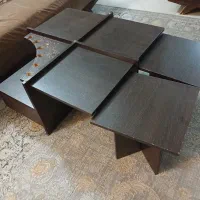 میز جلو مبلی با سه عسلی .