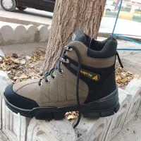 پوتین چرم زیره ضخیم|کیف، کفش، کمربند|کامیاران, |دیوار