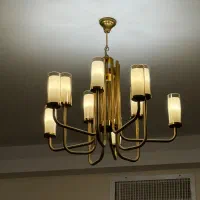 ۲عدد لوستر ۱۰شاخه و ۸ شاخه