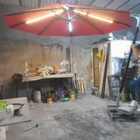 تولید چتر پایه کنار سایبان چادر مسافرتی