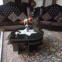 مبل 10نفره با کاور و عسلی|مبلمان خانگی و میز عسلی|بیجار, |دیوار