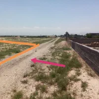 زمین باغی ویلایی و مناسب گلخانه