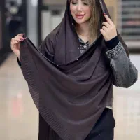 شال مخمل دور نگین دار