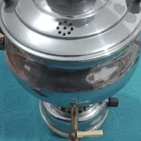 سماور گاز ی ۴لیتری|سماور، چای‌ساز، قهوه‌ساز|مشکین‌دشت, |دیوار