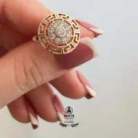 گوشواره ورساچه نگین دار ژوپینگ