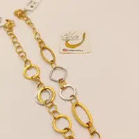 دستبند طلای 18عیار زرد و سفید زرافشان|جواهرات|شیراز, ملاصدرا|دیوار