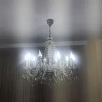 لوستر ۱۰ شاخه کریستالی|لوستر و چراغ آویز|تهران, شهرآرا|دیوار