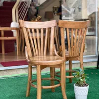 صندلی لهستانی چهار نفره|میز و صندلی غذاخوری|رشت, چله خانه|دیوار