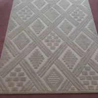 فرش مدرن رنگ کرم روشن ۱.۵×۲.۲۰