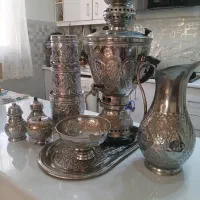 سماور کار دست قلم کاری شده اصفهان