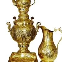 سماور ذغالی برنجی